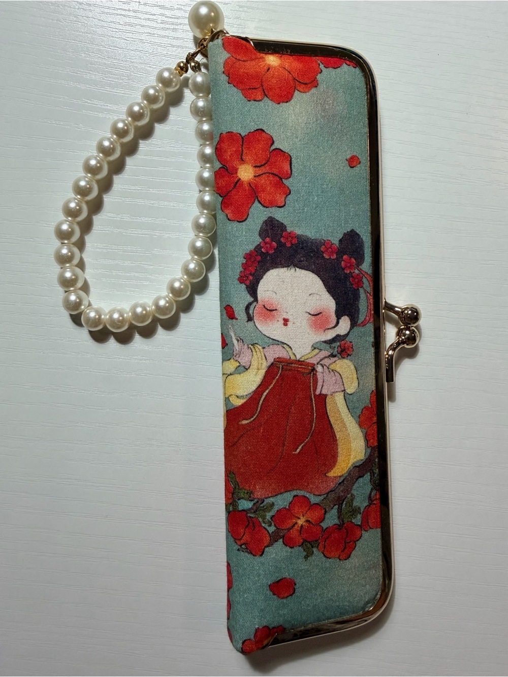 Handmade Chinese Style Pen case/ Coin
Purse